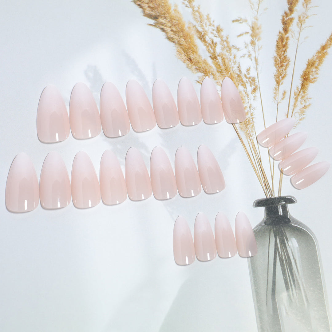 Premium Gel Finish Press-On Nail Set Bowlift