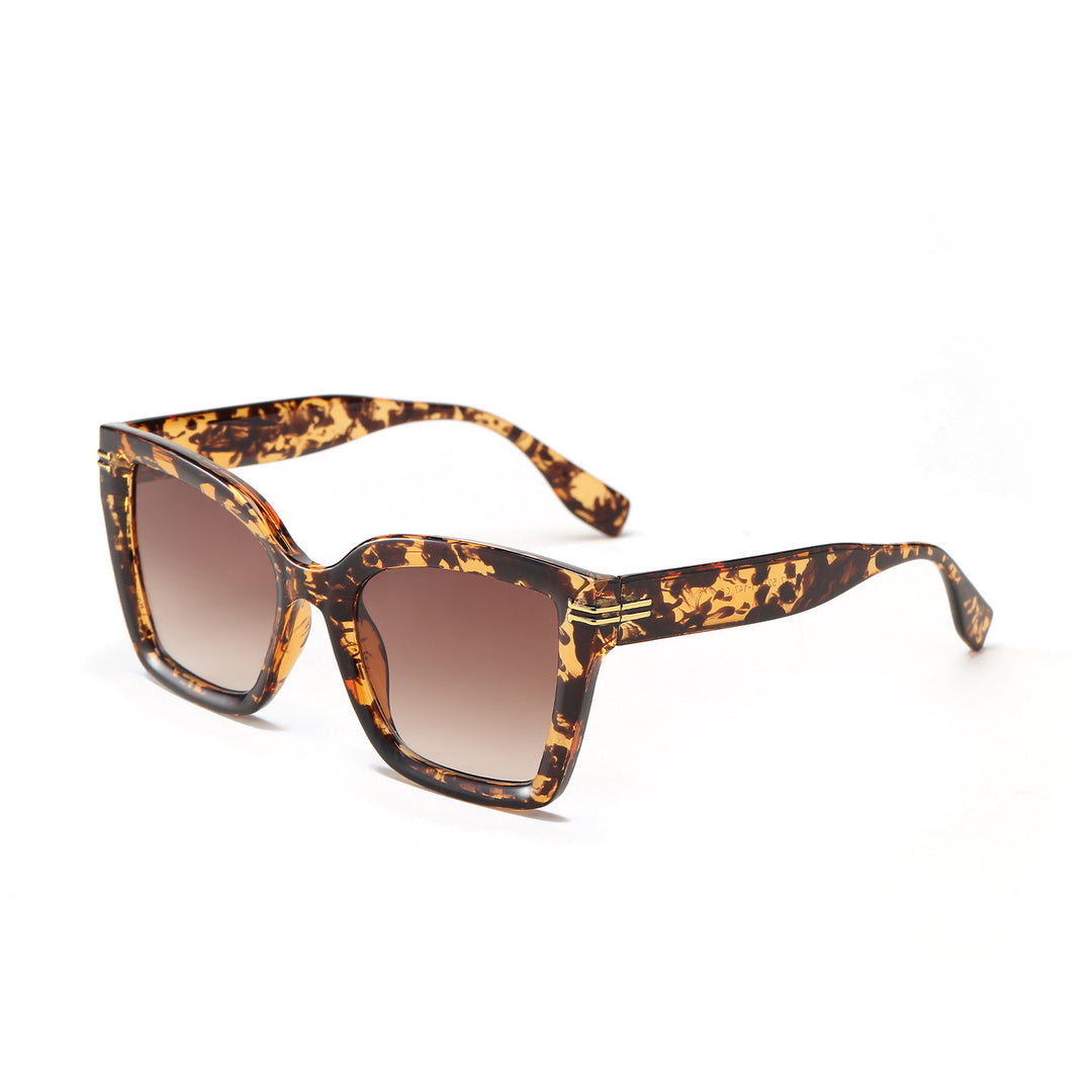 Ladies trendy square sunglasses with elegant frame Bowlift