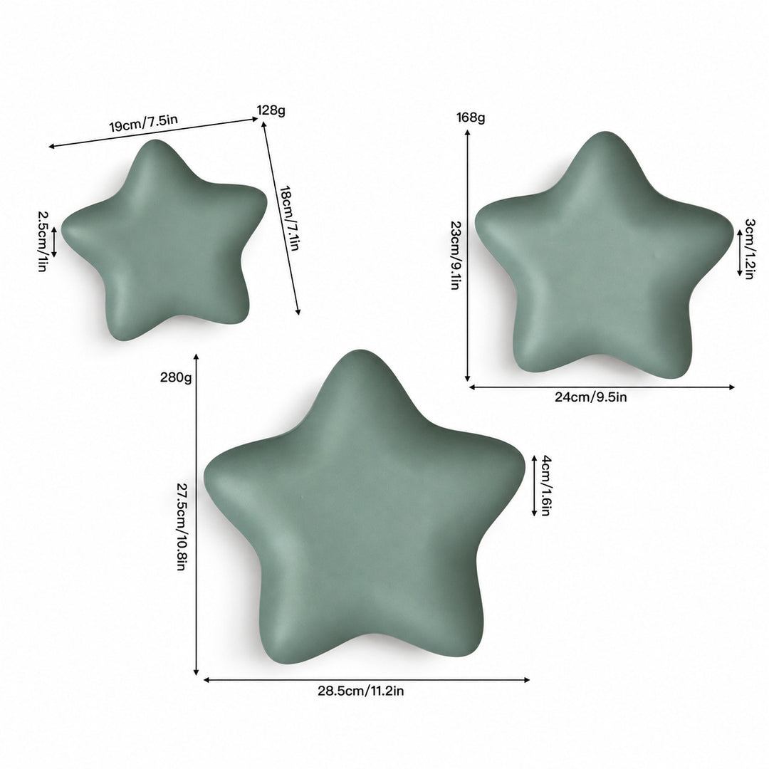 Star-shaped Serving Platter