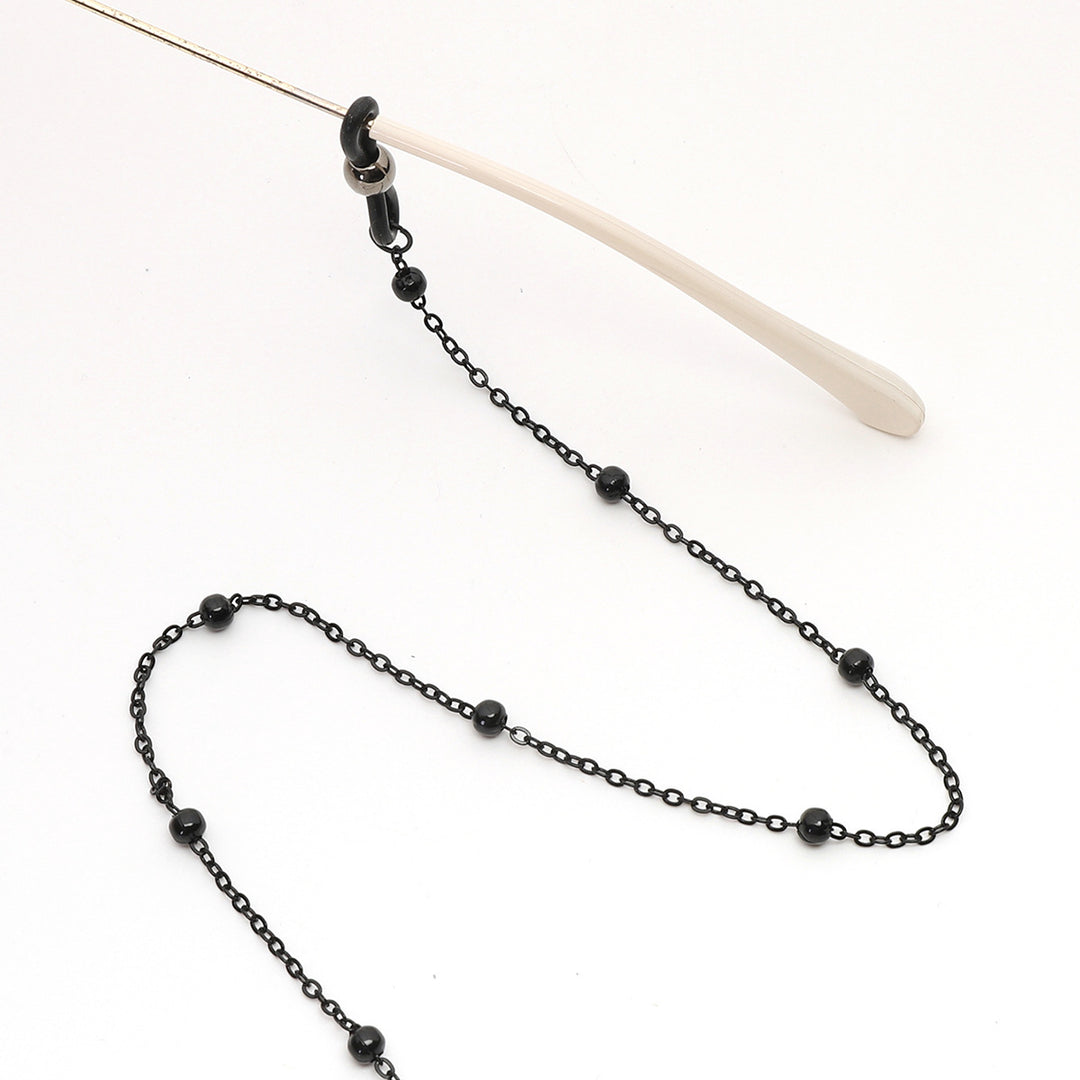Elegant Beaded Eyewear Chain Bowlift