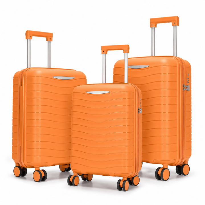 Durable Hardshell Luggage Set Bowlift