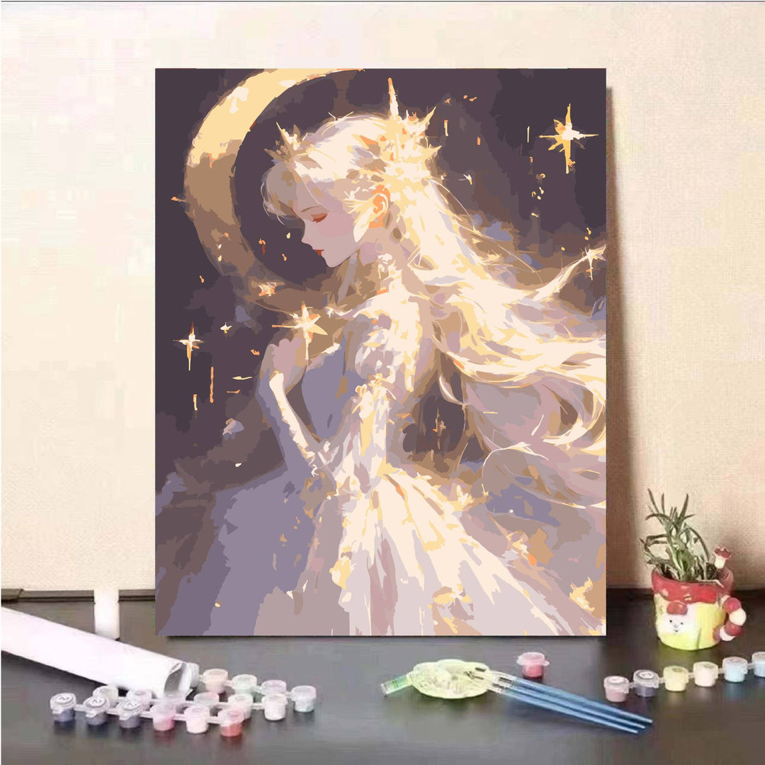 Dreamy Night Sky Canvas Art Kit Bowlift