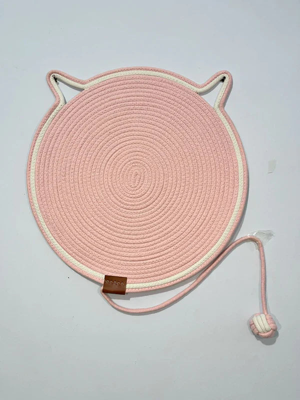 2-in-1 Cat Scratching Carpet & Play Mat Bowlift