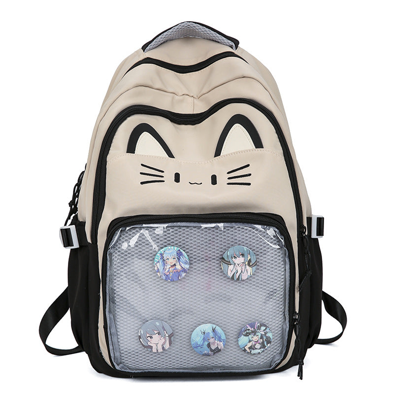 Cat-Ear Design Backpack Bowlift