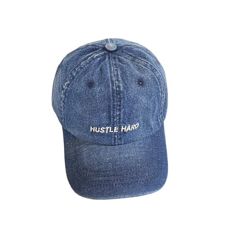 Women's Casual Distressed Denim Cap Bowlift