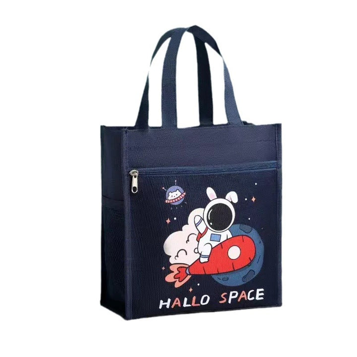 Space-Themed Insulated Lunch Carrier Bowlift