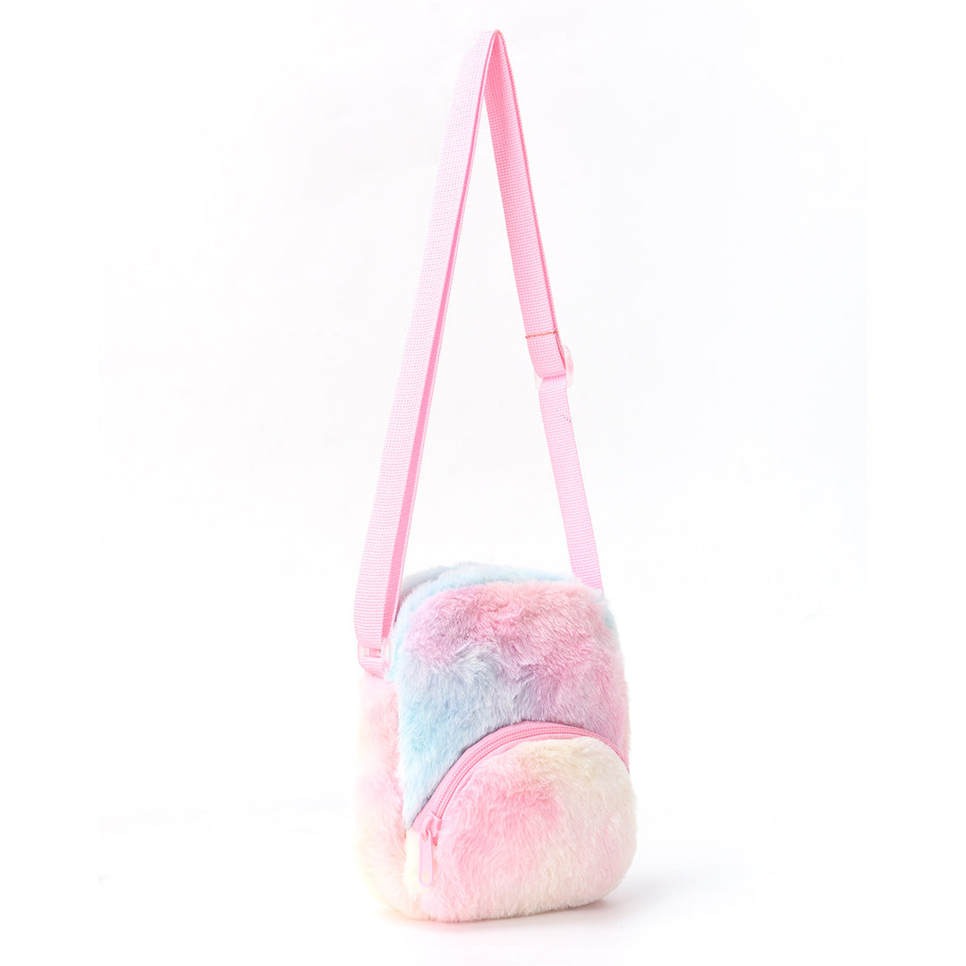 Fluffy shoulder bag with star motif Bowlift