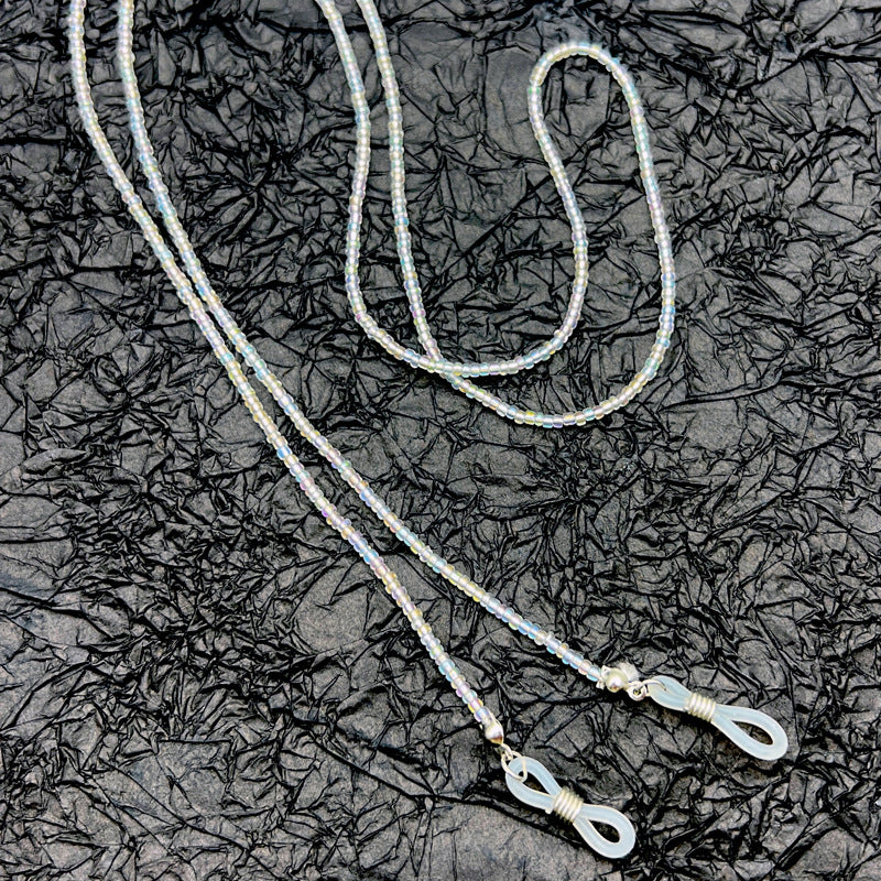 Premium Beaded Eyewear Retainer Chain Bowlift