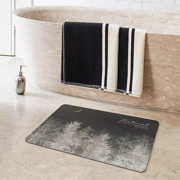 Artistic Illustration Desk Mat