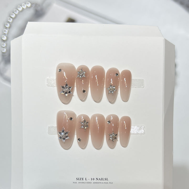Themed Press-On Nail Art Set with Hello Kitty Designs Bowlift