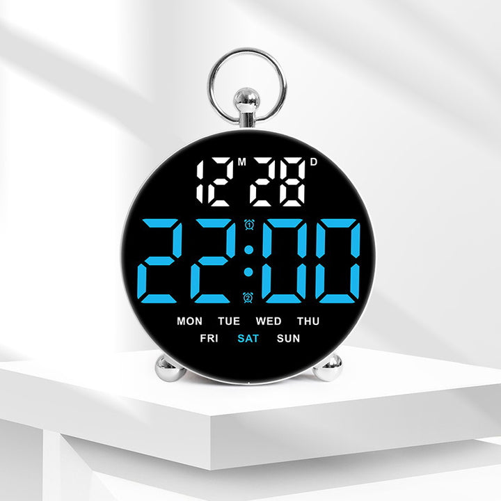Digital alarm clock with large LED display and alarm function Bowlift