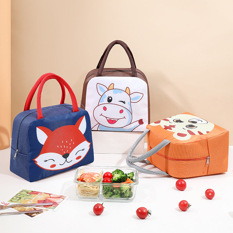 Cute Bunny-Themed Insulated Lunch Bag Bowlift