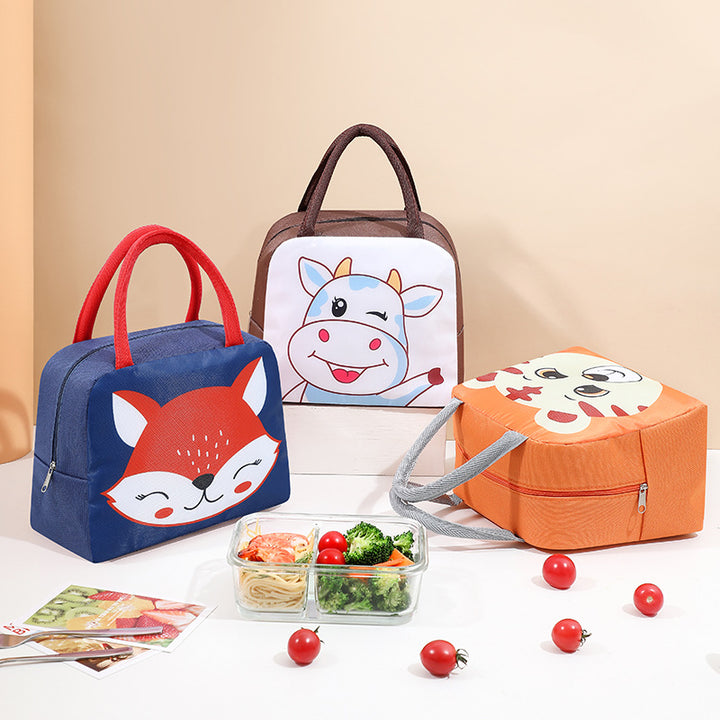 Cute Bunny-Themed Insulated Lunch Bag Bowlift