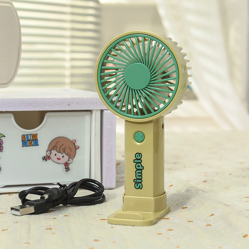 Portable hand fan with USB charging function and low noise level Bowlift