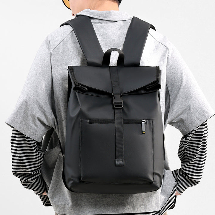 Water-Resistant Rolltop Backpack Bowlift