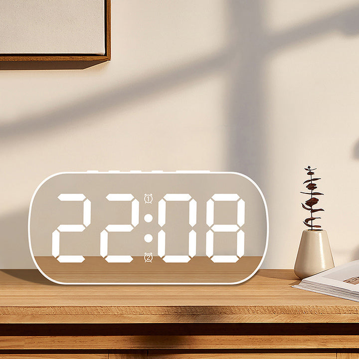 Digital LED Alarm Clock with Multifunctional Settings Bowlift