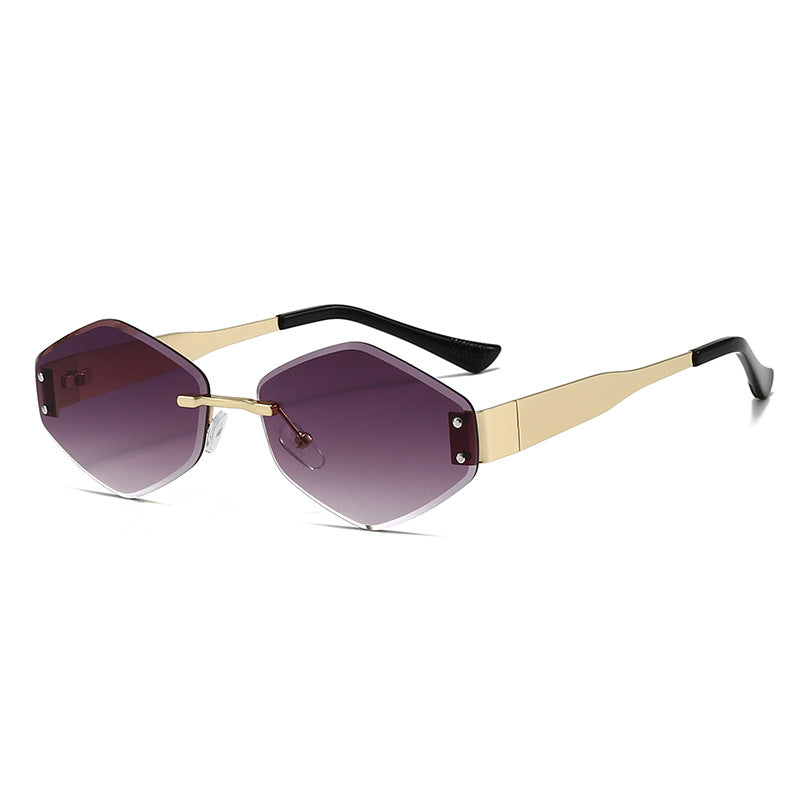 Women's fashionable sunglasses in trendy hexagon design Bowlift