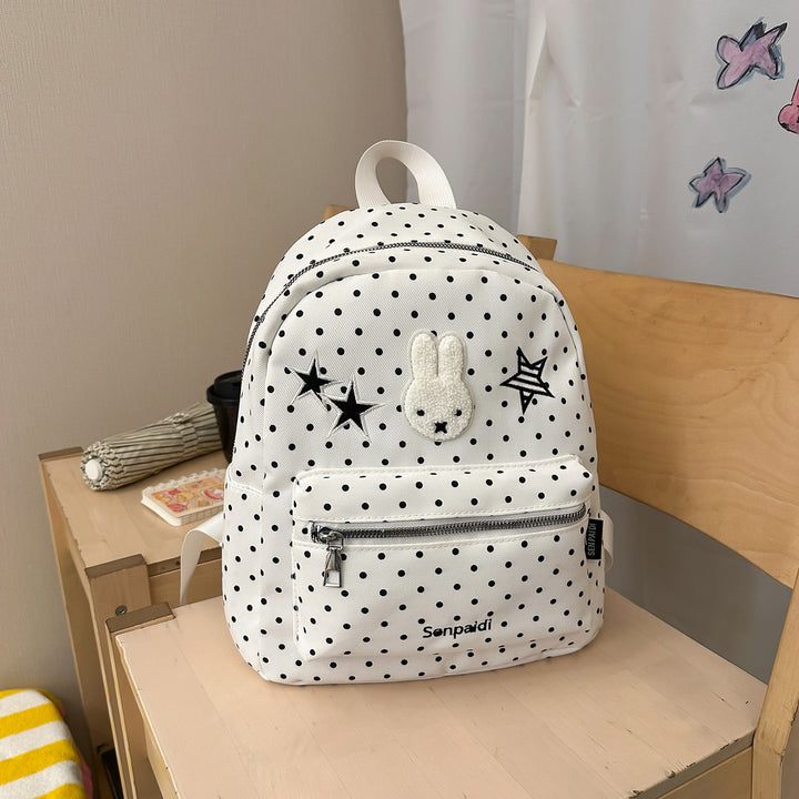 Fun Polka Dot Character Backpack
