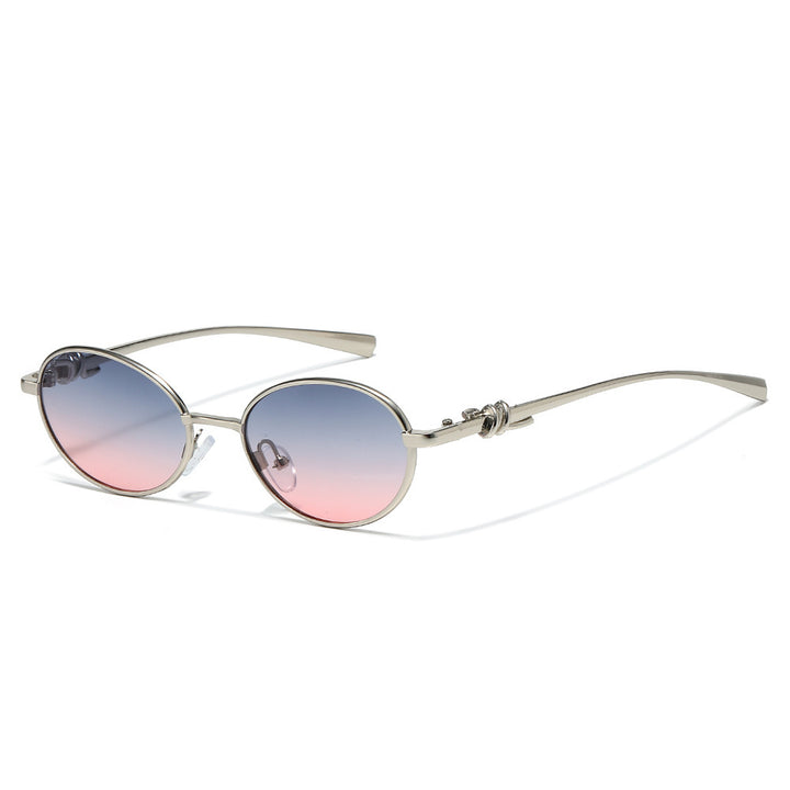 Oval Frame Fashion Sunglasses Bowlift