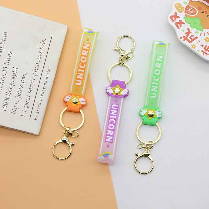 Unisex keychain in unicorn design Bowlift