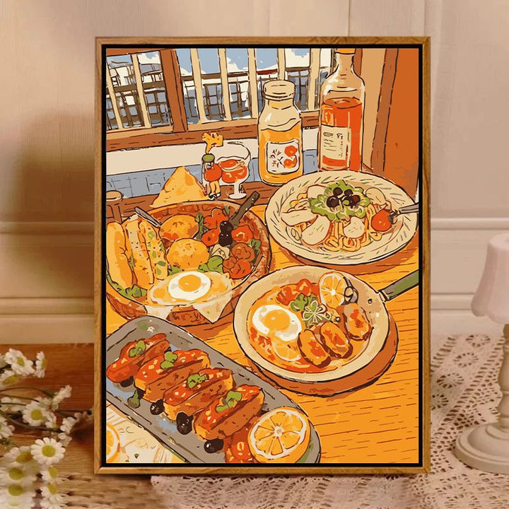 Gourmet Culinary Wall Art Print Bowlift