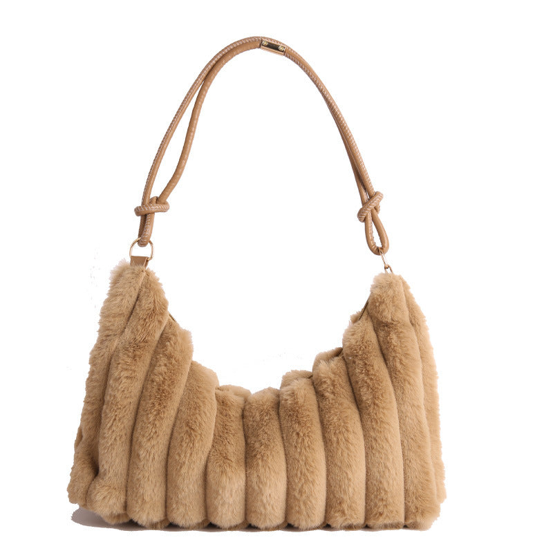 WoPlush Texture Evening Handbag Bowlift