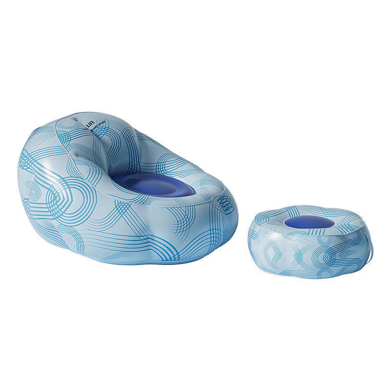 Women's Inflatable Relax Lounge with Footrest Bowlift
