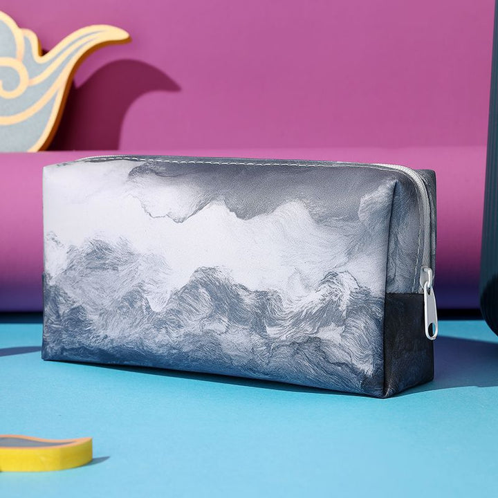 Artistic Watercolor Print Pencil Case Bowlift