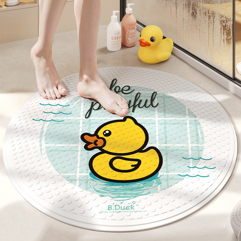 Playful Duck Bath Mat Bowlift