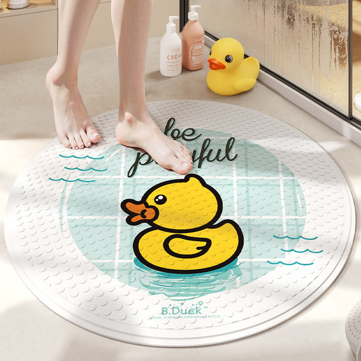 Playful Duck Bath Mat Bowlift