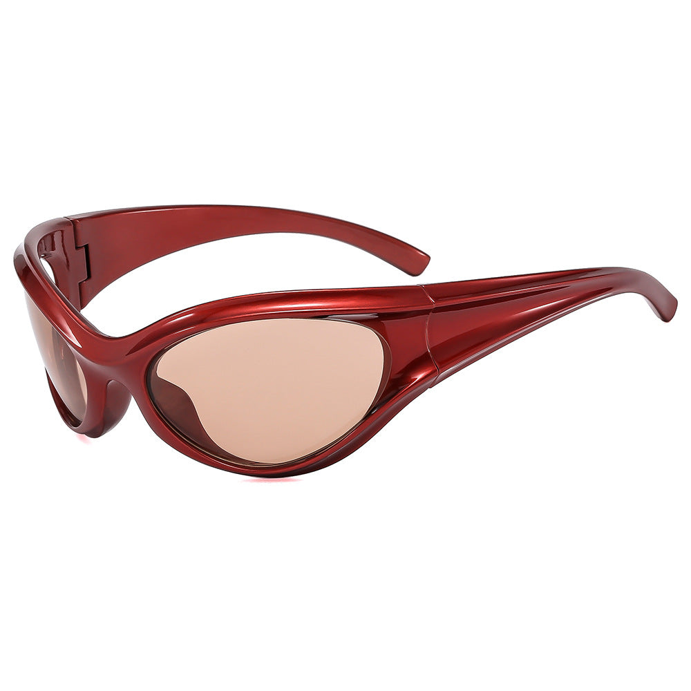 Women sporty sunglasses with aerodynamic design Bowlift