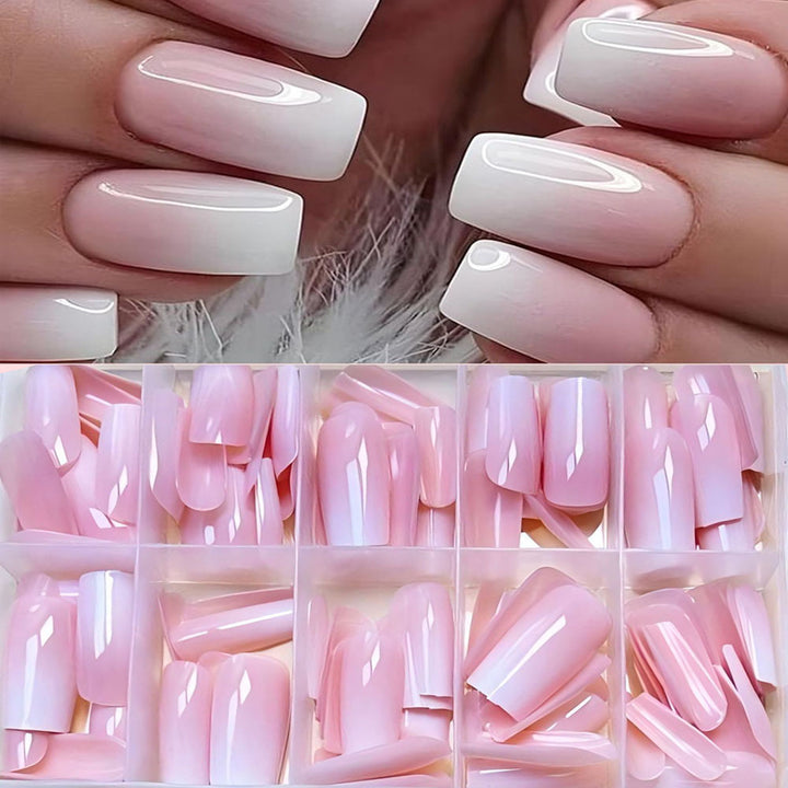 Stylish Long-Lasting Press-On Nail Tips Bowlift