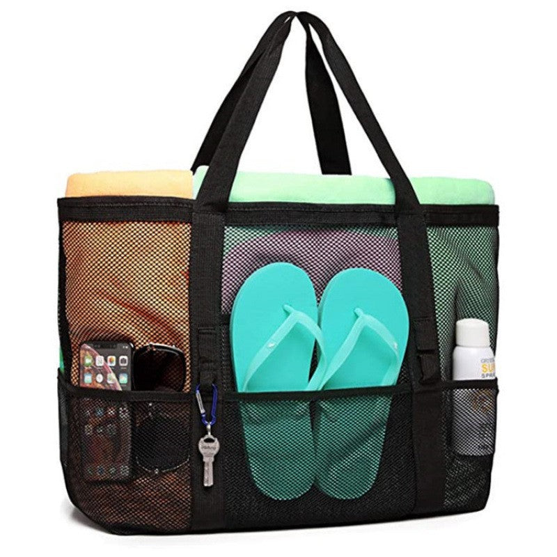Beach bag with breathable net material Bowlift