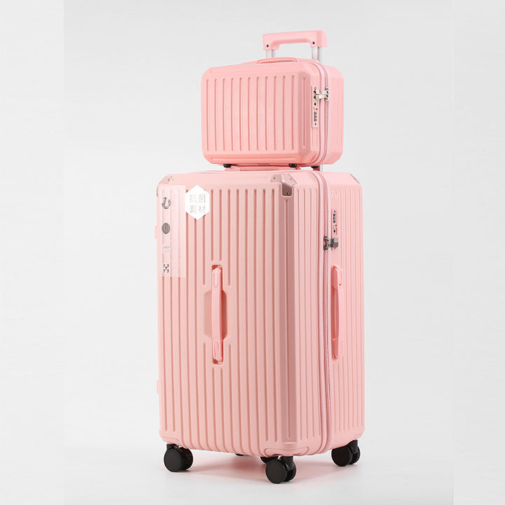 Unisex Functional Expandable Carry-On Luggage Bowlift