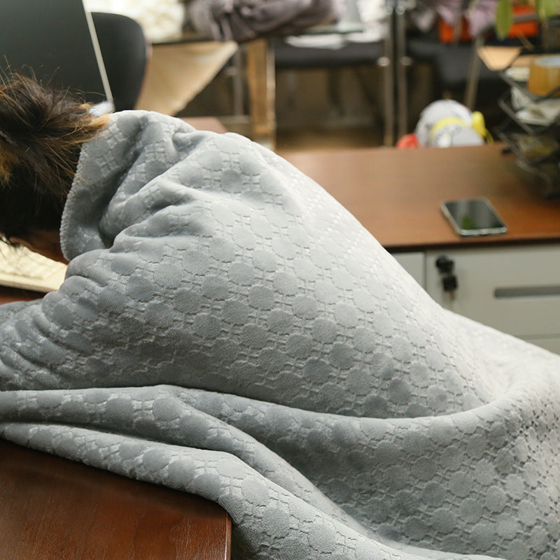 Luxurious Fleece Hooded Wrap