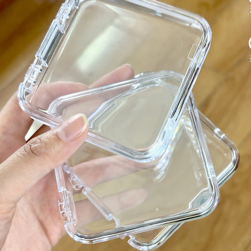 Storage boxes made of clear plastic Bowlift
