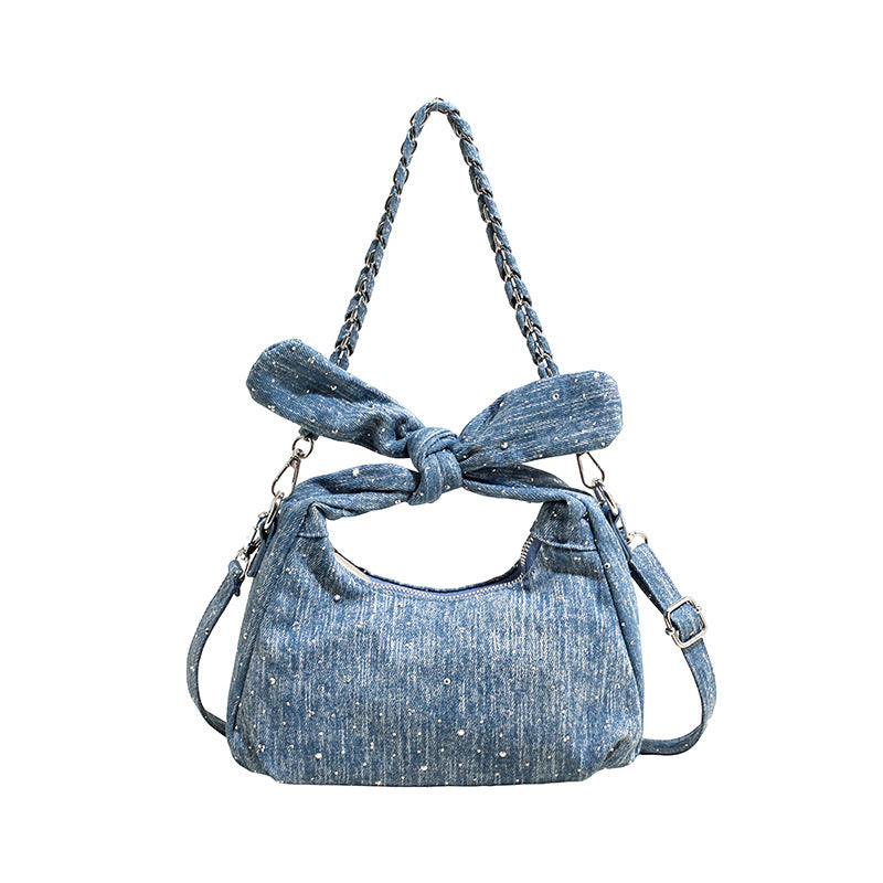 Stylish Bow-Embellished Handbag Bowlift