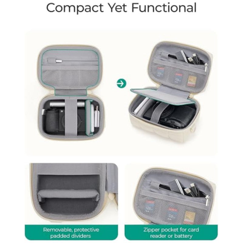 Practical shoulder bag with multiple inner pockets Bowlift