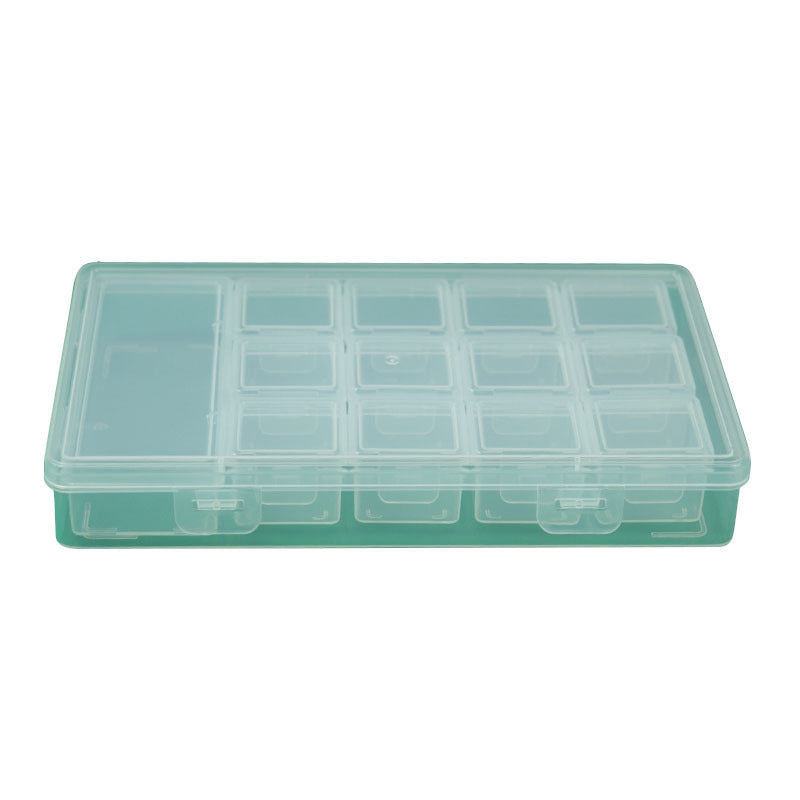 Transparent Multi-Compartment Craft Storage Organizer Bowlift