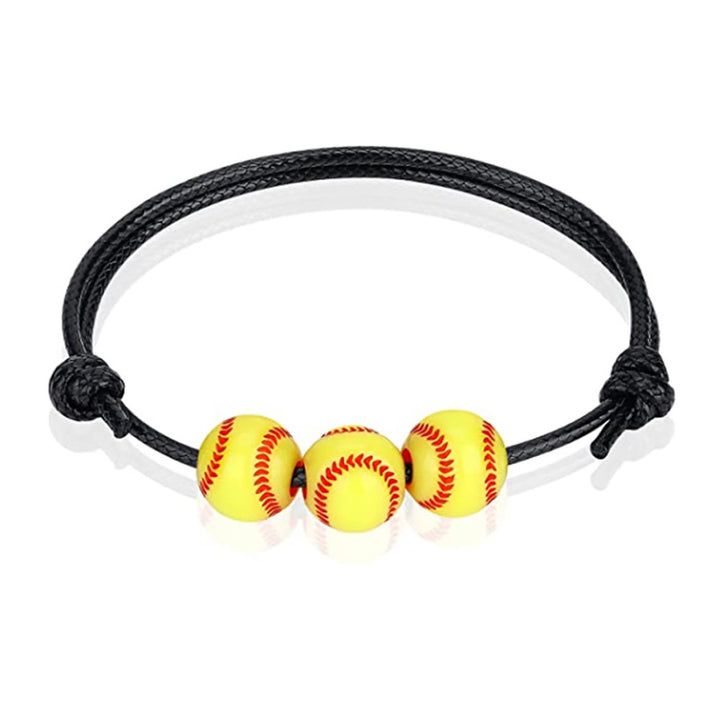 Sporty Baseball Themed Bracelet Bowlift