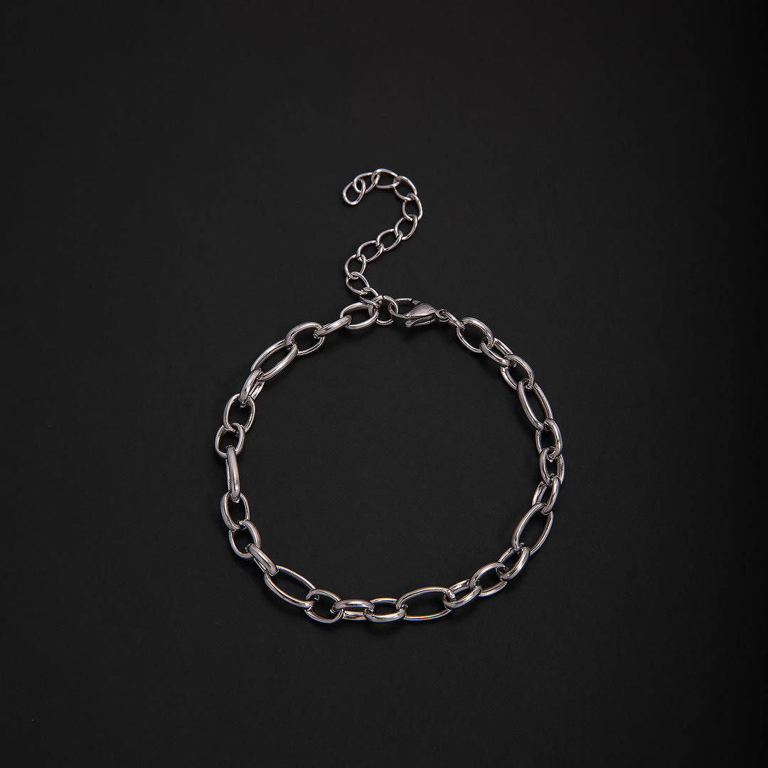 Textured Chain Link Bracelet Bowlift