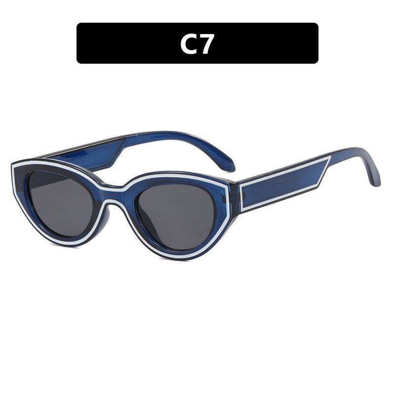 Women Cat-Eye Sunglasses with Innovative Frame Bowlift