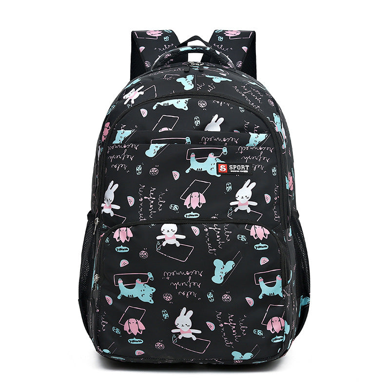 Playful Cartoon Animal-Themed Backpack