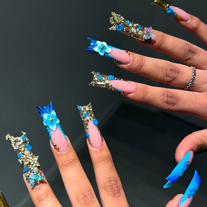Decorative Acrylic Nail Enhancements Bowlift