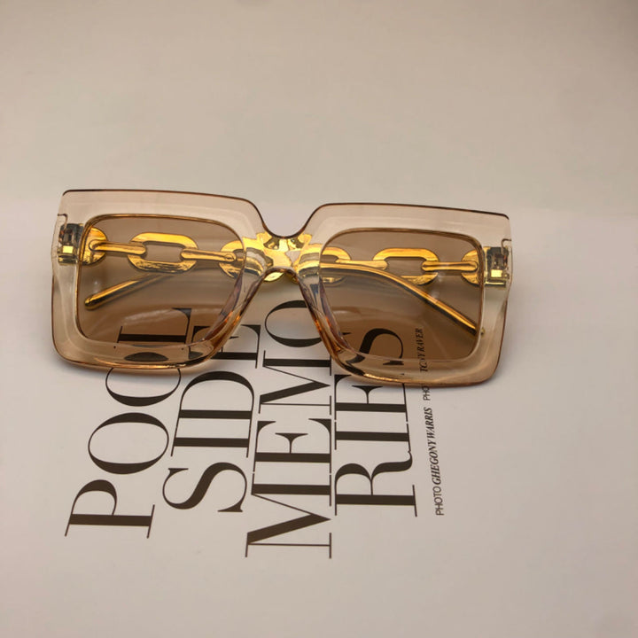 Retro Square Frame Sunglasses Bowlift