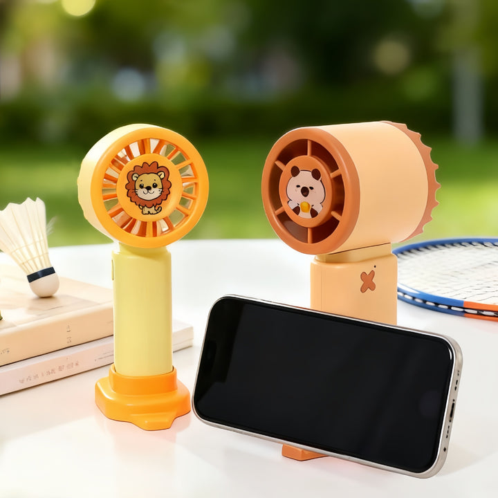 Women portable personal fan with cute design Bowlift