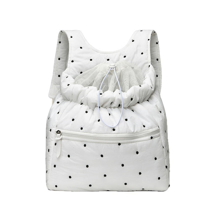 Drawstring Closure Casual Backpack Bowlift