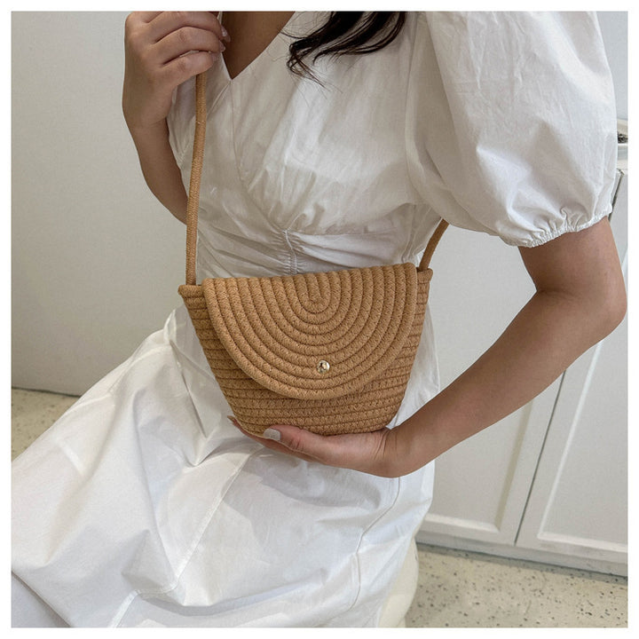 Handbag with Wavy Pattern Bowlift