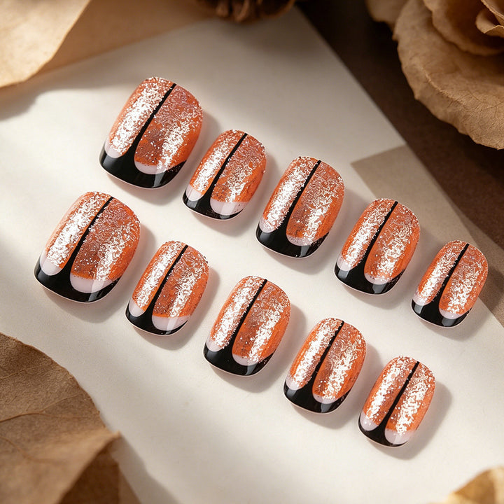 Glamorous Press-On Nail Art Set Bowlift
