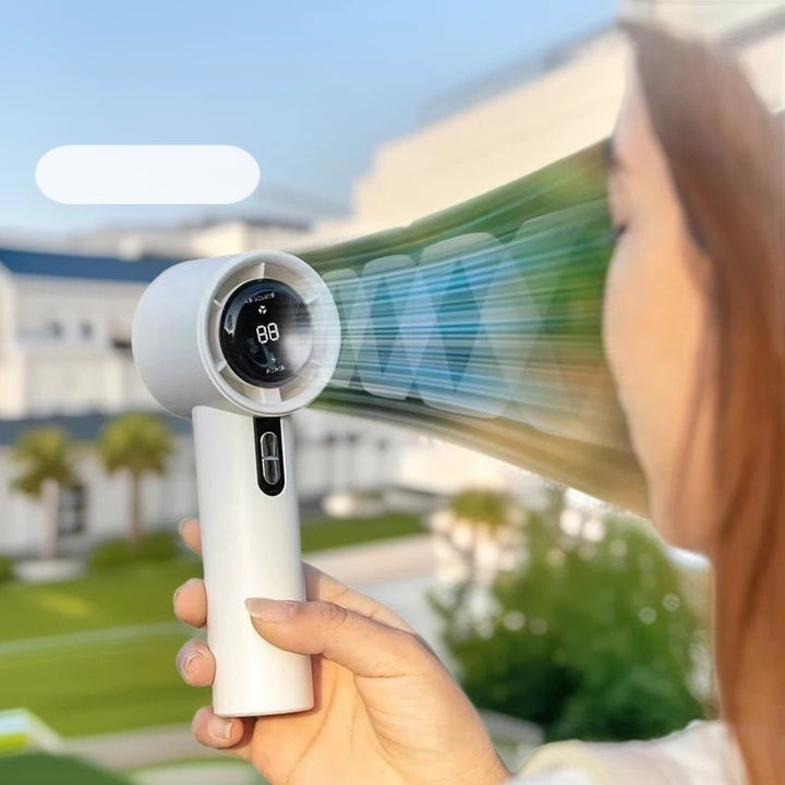 Unisex Portable Rechargeable Fan Bowlift